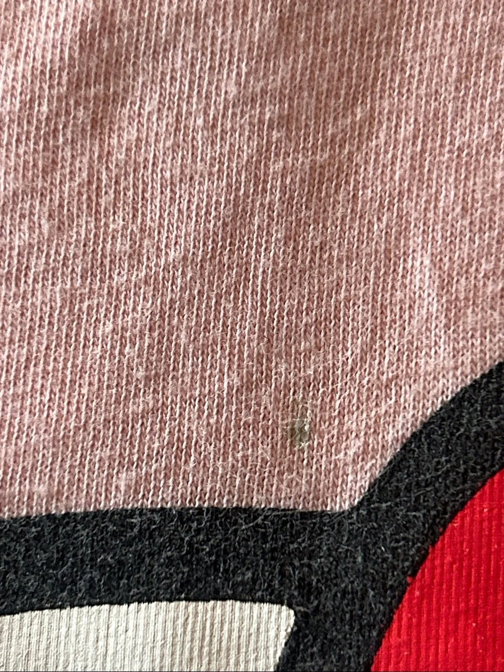 Hello Kitty Pink Tee with Red & White Character Graphic